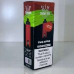 Al Fakher Pro Max Two Apple Crown Bar 15000 Puffs: Sensasi Apel Segar Tiada Henti