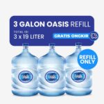Paket Hemat 3 Galon Isi Ulang Oasis 19 Liter