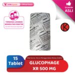 Glucophage XR 500 mg (15 Tablet) – Kontrol Gula Darah, Hidup Lebih Tenang