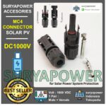MC4 Connector (Solar Panel Connector) 30A 1000V IP67 – Pasang Siap Pakai