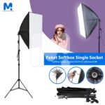 Midio Softbox Lighting A1 u2013 Paket Studio Profesional dengan 5 Pilihan Ukuran