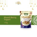 Muesli Berry Yogurt Safiya 1kg | Sereal Sehat Penuh Nutrisi