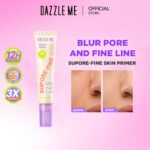 Dazzle Me Supore-fine Skin Makeup Primer: Kulit Mulus Matte & Makeup Tahan Lama 12 Jam