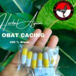 Obat Cacing Karpet Merah (12 Kapsul) Original 100%