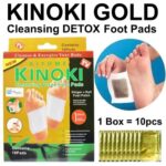 Paket Hemat 5 Box Isi 50pcs Kinoki Gold Koyo Detox Foot Patch
