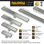 Paloma Floor Drain Linear Panjang: Solusi Drainase Modern yang Elegan dan Tahan Lama