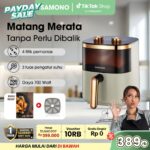Payday Deal: Samono Air Fryer 4L Transparan, Low Watt & Hemat Listrik