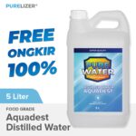 Purelizer Aquadest 5L: Air Suling Murni untuk Kebutuhan Medis, Laboratorium, dan Industri
