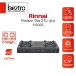 Rinnai RI202S u2013 Kompor Gas 2 Tungku, Solusi Masak Hemat dan Kokoh