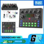 Soundcard V8S: Solusi Audio Profesional untuk Live Streaming, Karaoke, dan Recording