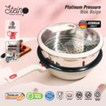 Stein Wok Platinum Pressure Cooker 32cm: Inovasi Wok Multifungsi Semi-Presto