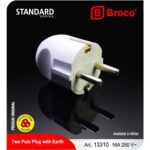 Steker Arde 3 Pin Broco New Gee White 13310: Wujudkan Gaya dan Keamanan Ideal