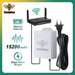 Techbee UPS 15200mAh: Solusi Daya Tanpa Interupsi untuk Perangkat 12V Anda