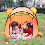 Tenda Otomatis Anak Model Hewan Bonus Tas | Lucu & Praktis!