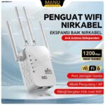 WiFi Repeater 300Mbps – Penguat Sinyal WiFi untuk Seluruh Rumah