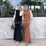 Yumna Dress Knit Mix Shimmer – Bestiie Fashion