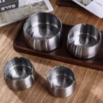 Asbak Stainless Steel Modern untuk Interior Mewah
