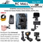 Universal Backpack Clip Mount untuk Gimbal & Action Camera