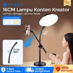 INBEX IPL16: Lampu Kreator Portabel untuk Video, Live Streaming, & Fotografi Profesional