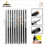 Cuemall CM Series Carbon Cue Stick: Main Billiard dengan Presisi dan Gaya Tertinggi