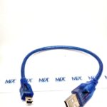 Kabel Data Mini USB 5 Pin untuk Hardisk Eksternal, DVD, dan Kamera