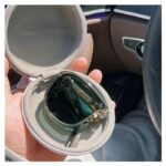 Kacamata Pelindung UV Model Lipat Gaya Retro Frame Glasses