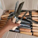 Paket Hemat 3pcs Pisau Dapur Baja Tanggung Dengan Desain Unik Kitchenware