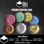 Piring Kertas Mas: Piring Kue Ulang Tahun Eksklusif