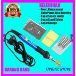 Solder Listrik Taffware 60W dengan 5 Mata Solder dan Pengatur Suhu Presisi