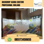 BACKDROP ACARA CUSTOM PROFESIONAL MALANG