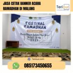 JASA CETAK BANNER ACARA RAMADHAN DI MALANG