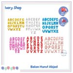 Balon Foil Huruf dan Angka 16 Inch (40 cm) – Warna Cerah untuk Dekorasi Pesta Semakin Personal!