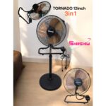 Kipas Tornado 3in1 Shishu 12inch SH-775: Solusi Cerdas untuk Kenyamanan Udara di Rumah Anda