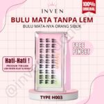 Inven H003: Bulu Mata Palsu Premium Doll Eye Look Tanpa Lem, Hasil Natural Sempurna