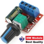 PWM 5A DC 4.5-35V 90W Motor Speed Dimmer Controller Lampu LED Dimer