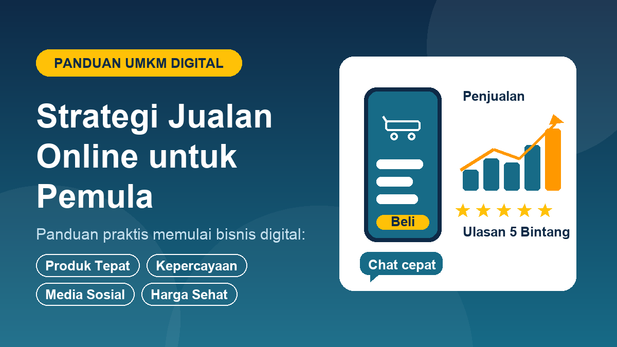 Strategi Jualan Online untuk Pemula: Panduan Praktis Memulai Bisnis Digital